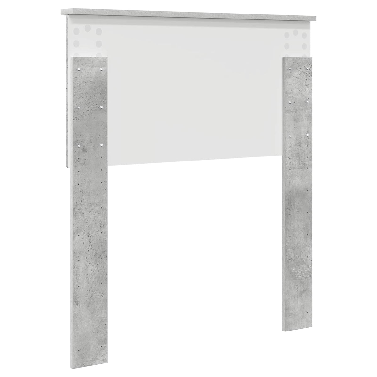 vidaXL Headboard Concrete Grey Engineered wood
