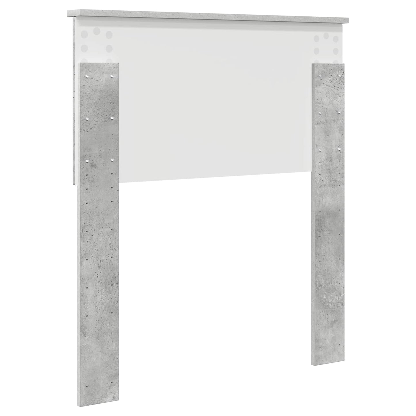 vidaXL Headboard Concrete Grey Engineered wood