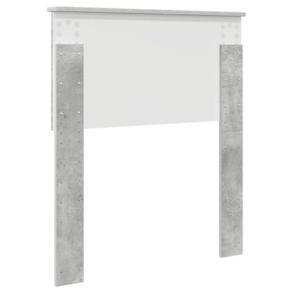vidaXL Headboard Concrete Grey Engineered wood