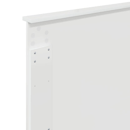 vidaXL Headboard High Gloss White Engineered wood