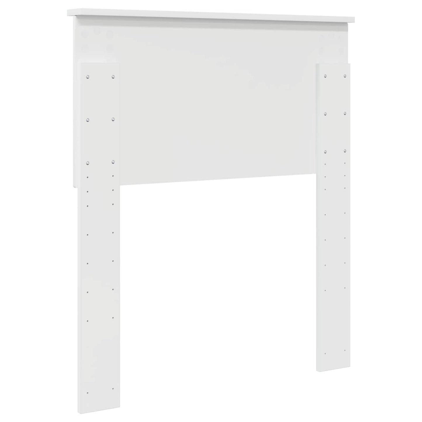 vidaXL Headboard Gloss White Engineered wood