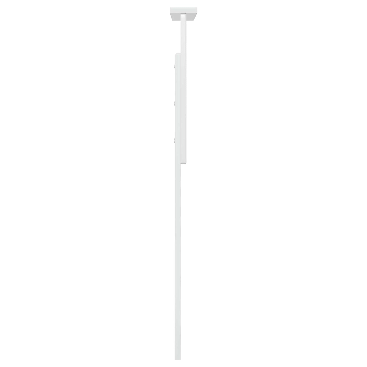 vidaXL Headboard Gloss White Engineered wood