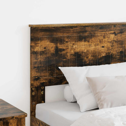 vidaXL Headboard Smoked Oak Engineered wood