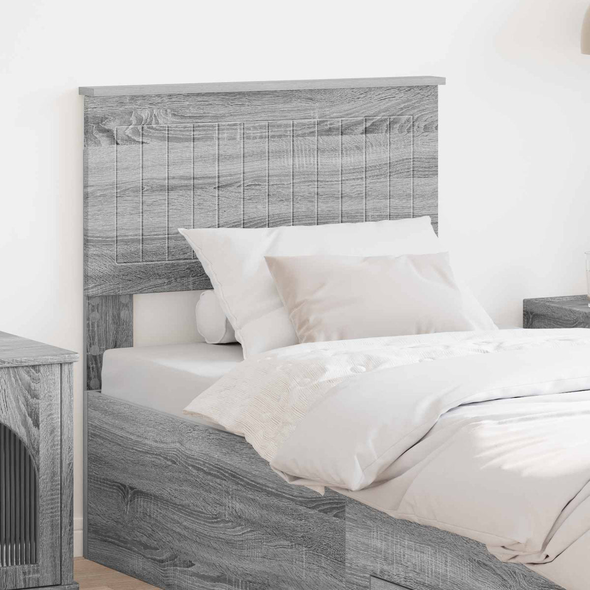 vidaXL Headboard Grey Sonoma Engineered wood