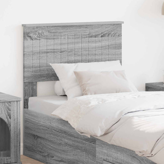 vidaXL Headboard Grey Sonoma Engineered wood