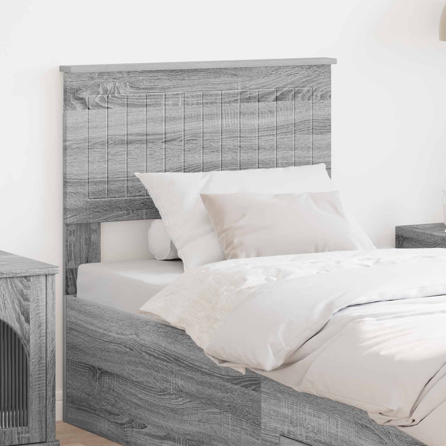 vidaXL Headboard Grey Sonoma Engineered wood