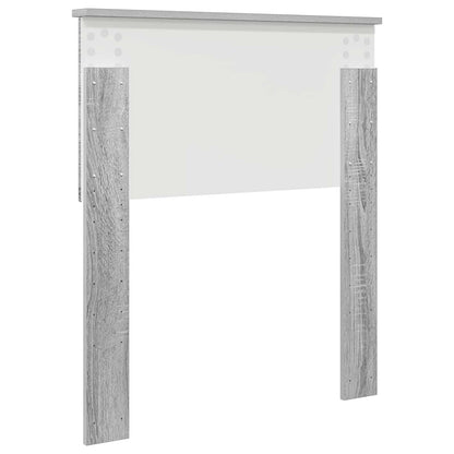 vidaXL Headboard Grey Sonoma Engineered wood