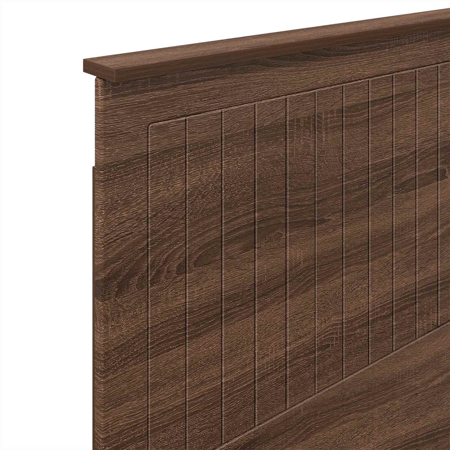 vidaXL Headboard Brown Oak Engineered wood