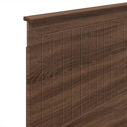 vidaXL Headboard Brown Oak Engineered wood