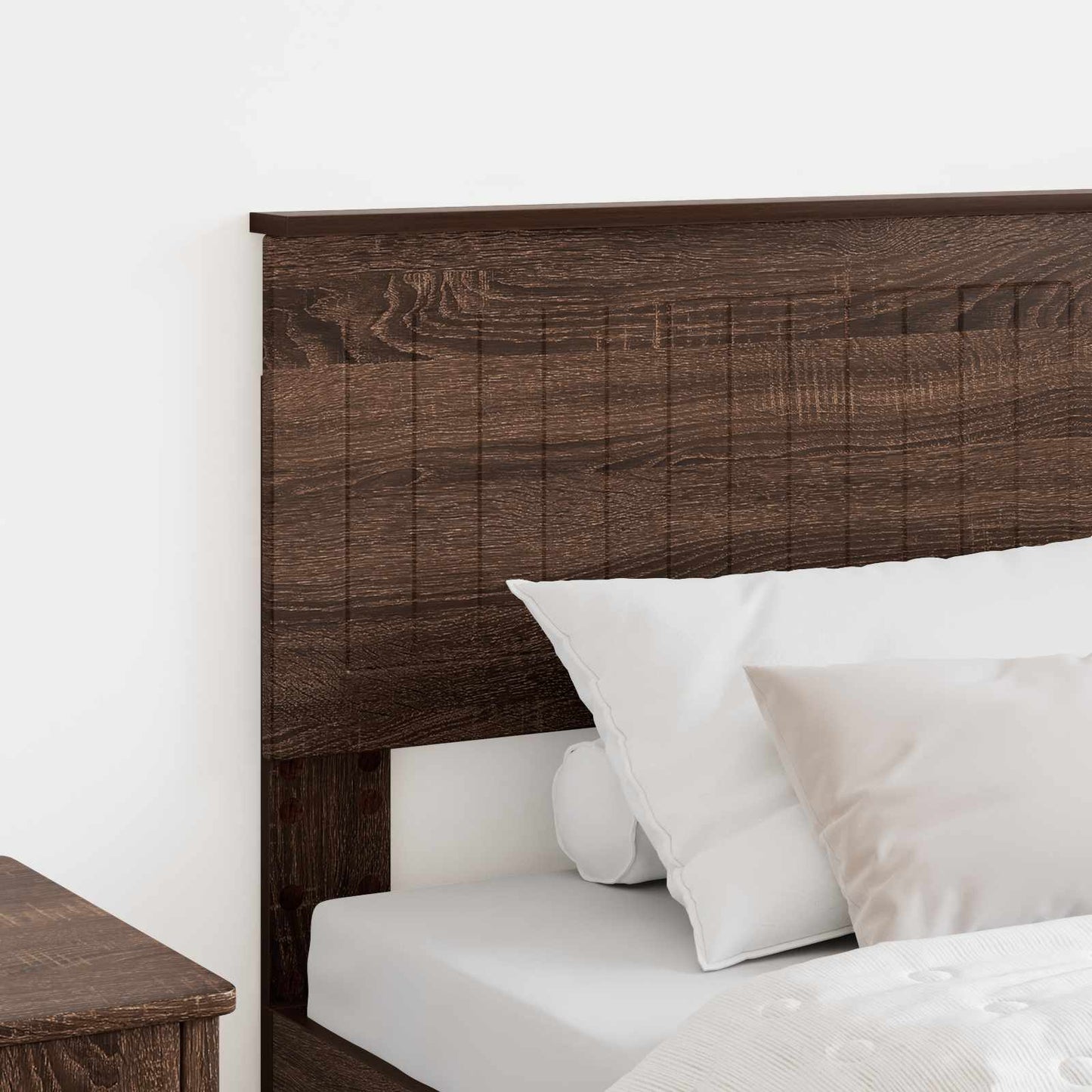 vidaXL Headboard Brown Oak Engineered wood