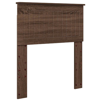 vidaXL Headboard Brown Oak Engineered wood