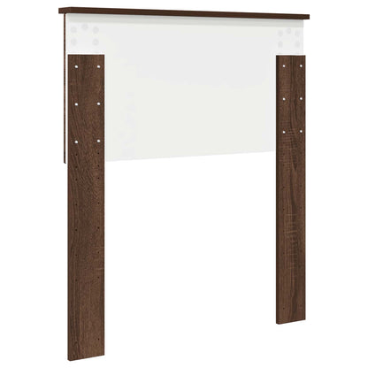 vidaXL Headboard Brown Oak Engineered wood
