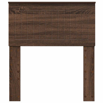 vidaXL Headboard Brown Oak Engineered wood