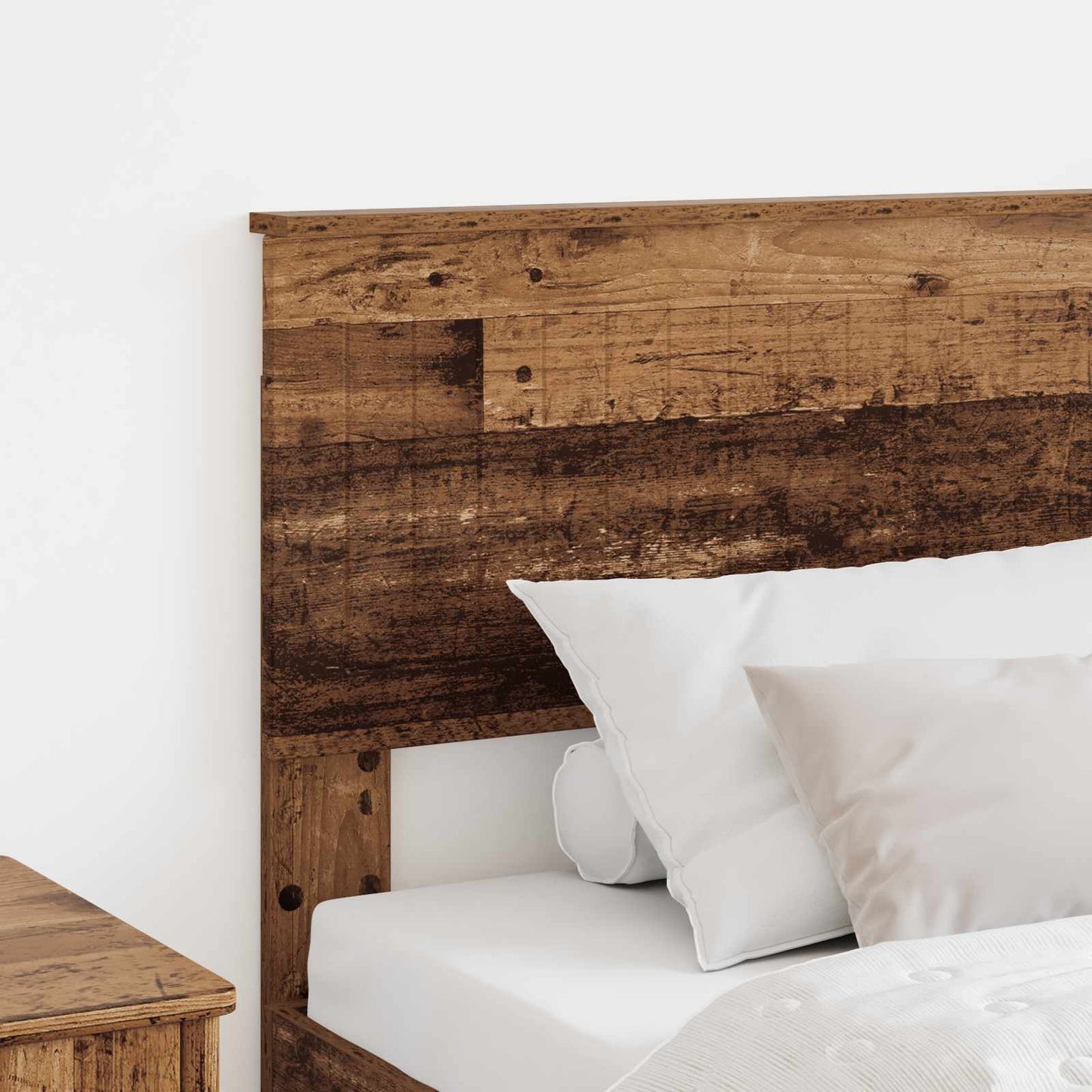 vidaXL Headboard Old Wood Engineered wood