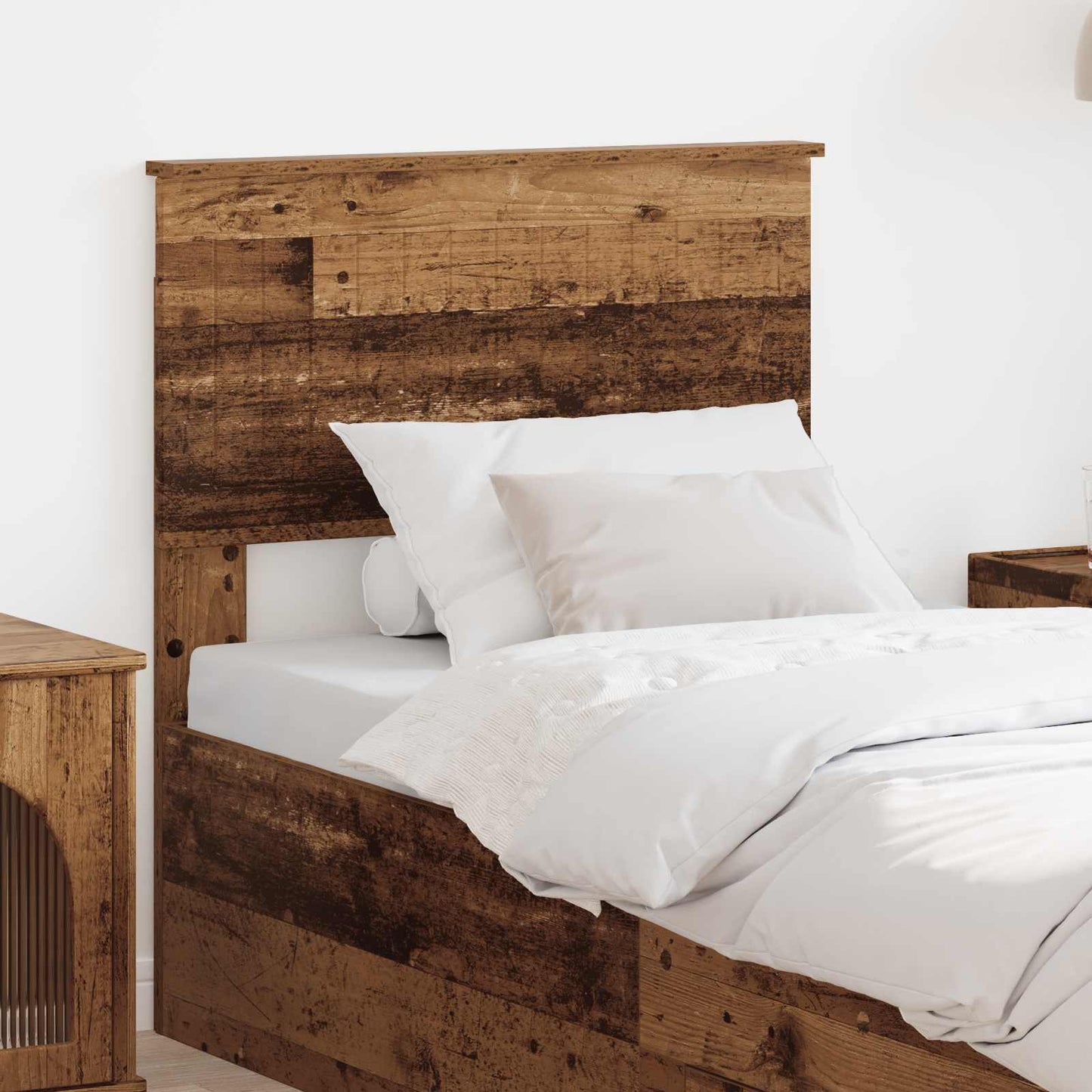 vidaXL Headboard Old Wood Engineered wood