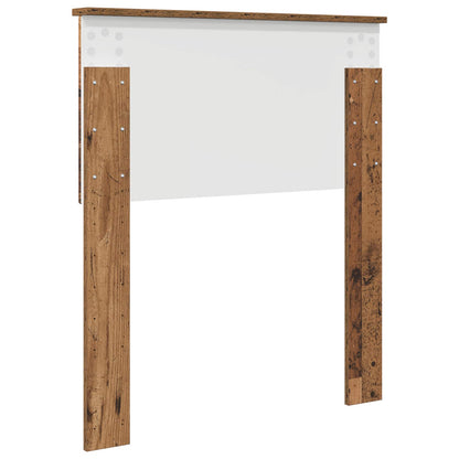 vidaXL Headboard Old Wood Engineered wood