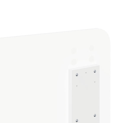 vidaXL Headboard White Engineered wood