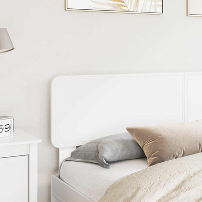 vidaXL Headboard White Engineered wood