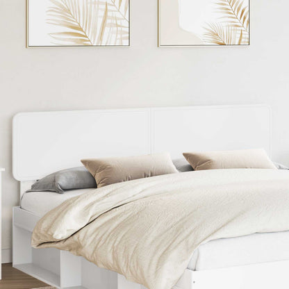 vidaXL Headboard White Engineered wood