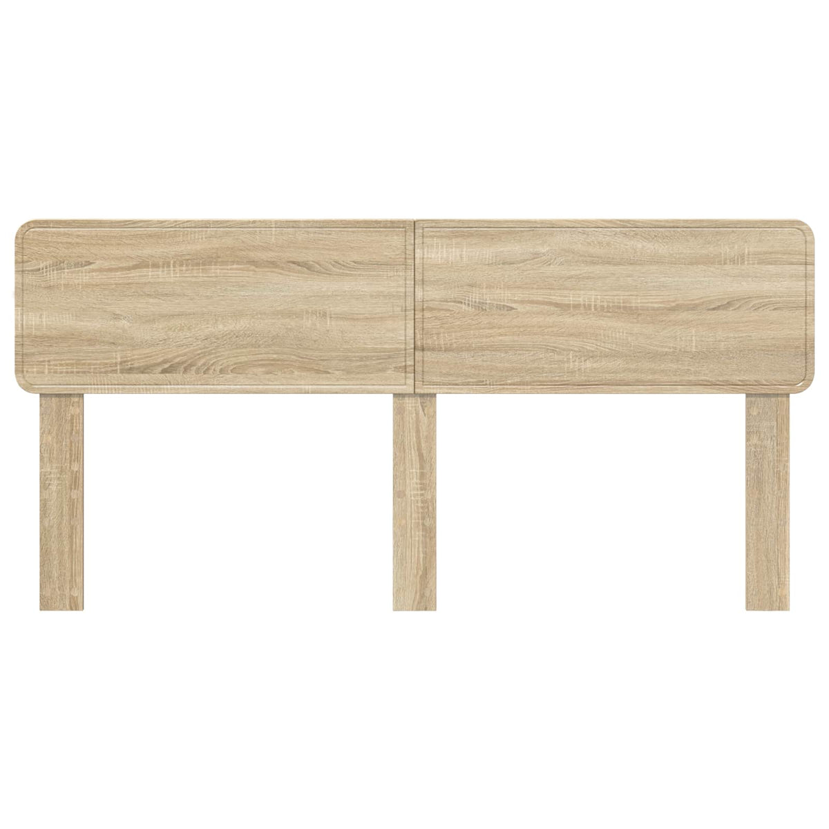 vidaXL Headboard Sonoma Oak Engineered wood