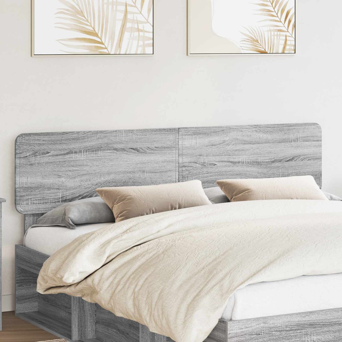 vidaXL Headboard Grey Sonoma Engineered wood