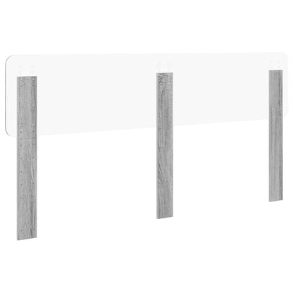 vidaXL Headboard Grey Sonoma Engineered wood