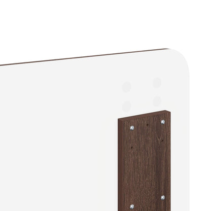 vidaXL Headboard Brown Oak Engineered wood