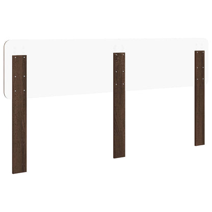vidaXL Headboard Brown Oak Engineered wood
