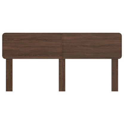 vidaXL Headboard Brown Oak Engineered wood