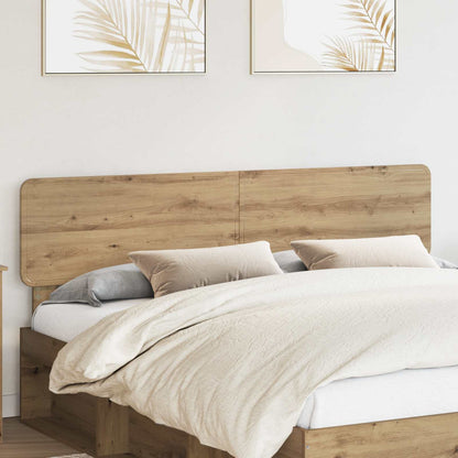 vidaXL Headboard Artisan Oak Engineered wood