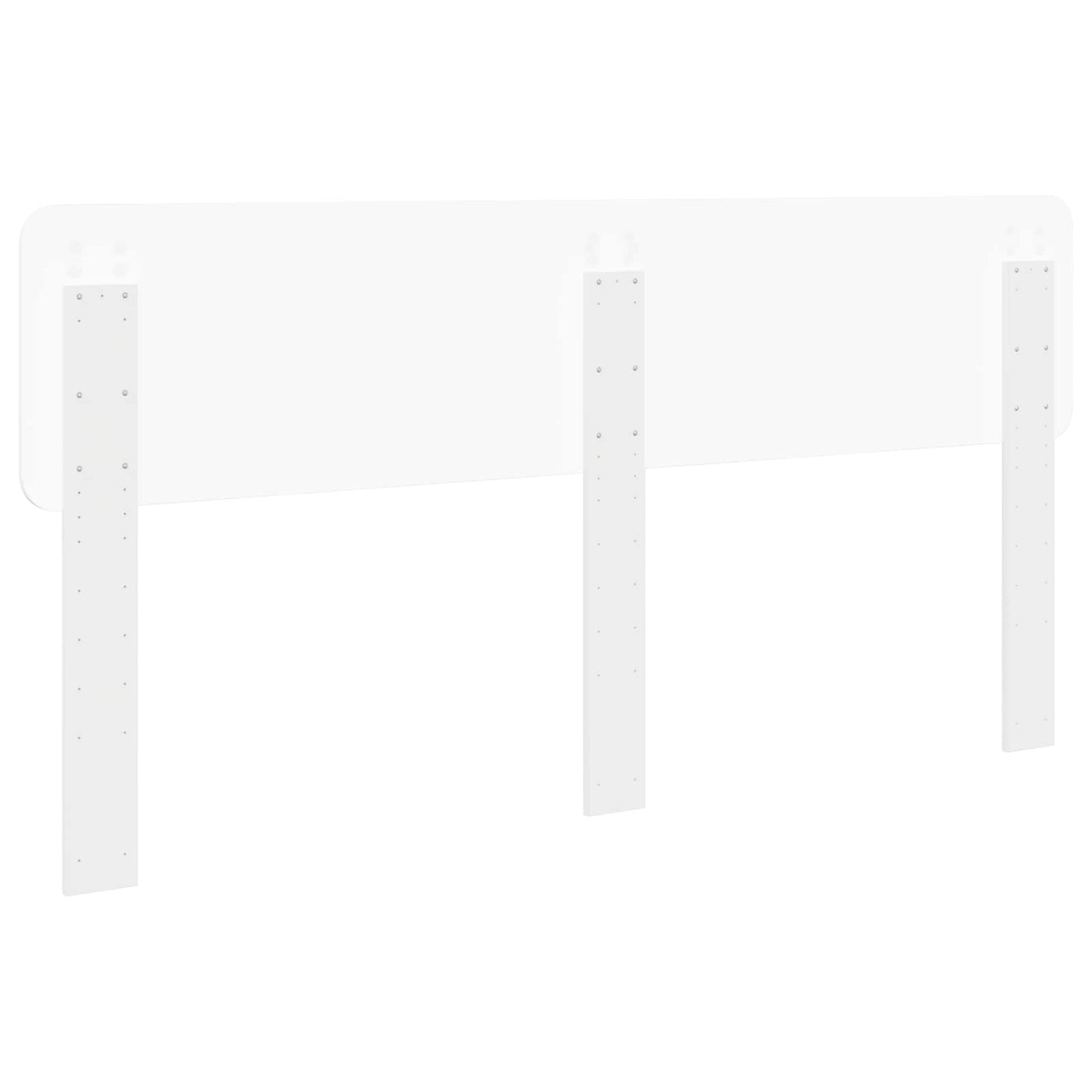 vidaXL Headboard White Engineered wood