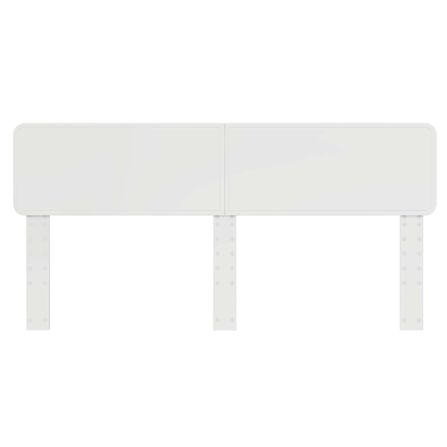 vidaXL Headboard White Engineered wood