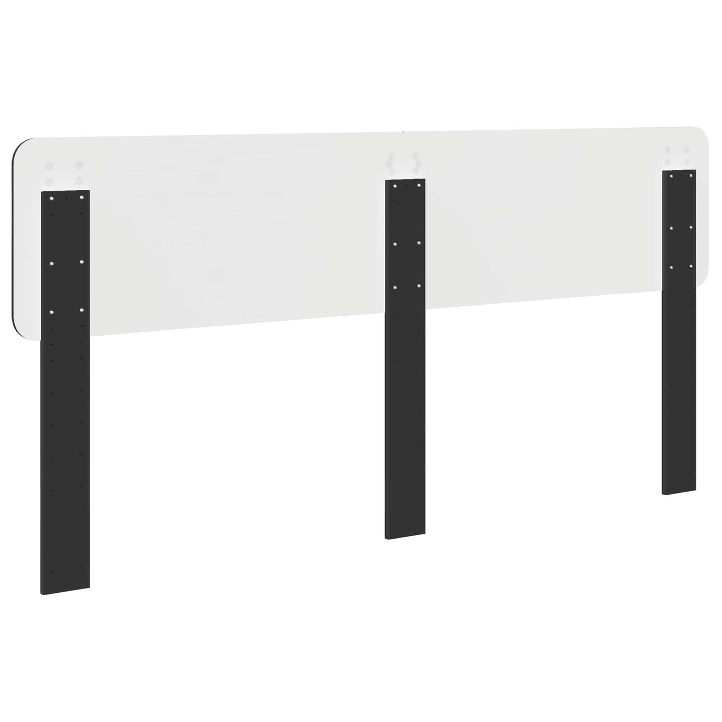 vidaXL Headboard Black Oak Engineered wood