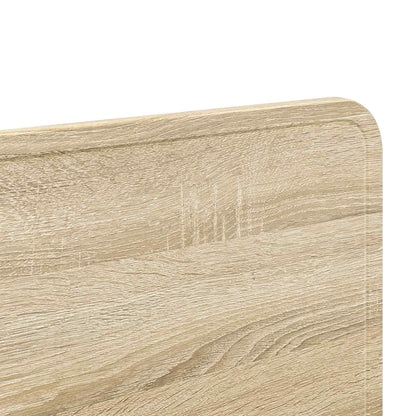 vidaXL Headboard Sonoma Oak Engineered wood