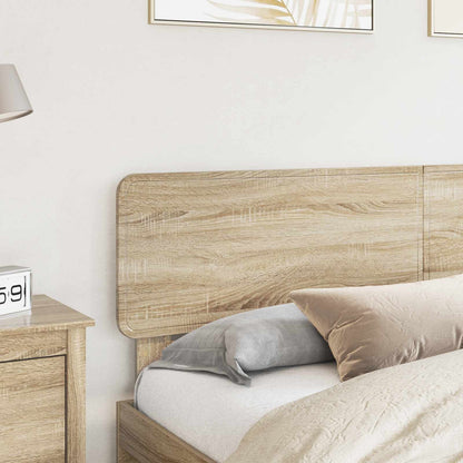 vidaXL Headboard Sonoma Oak Engineered wood