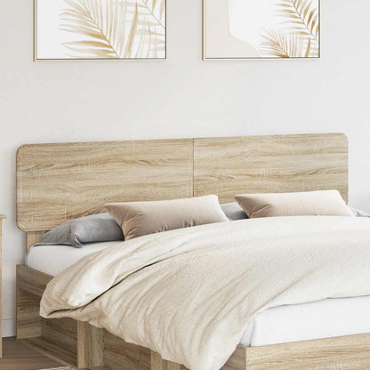vidaXL Headboard Sonoma Oak Engineered wood