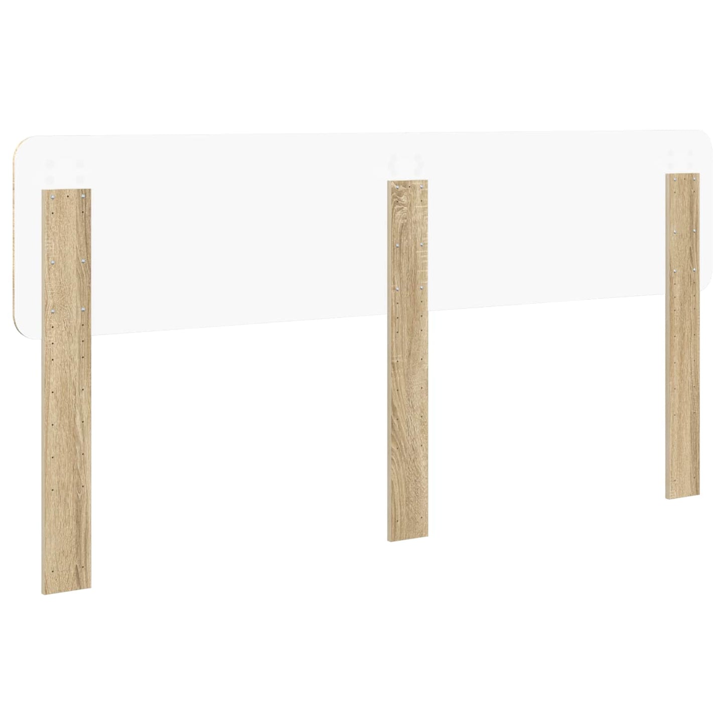 vidaXL Headboard Sonoma Oak Engineered wood