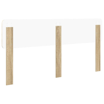 vidaXL Headboard Sonoma Oak Engineered wood