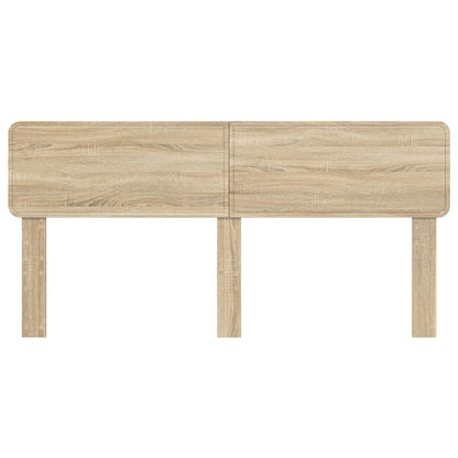 vidaXL Headboard Sonoma Oak Engineered wood
