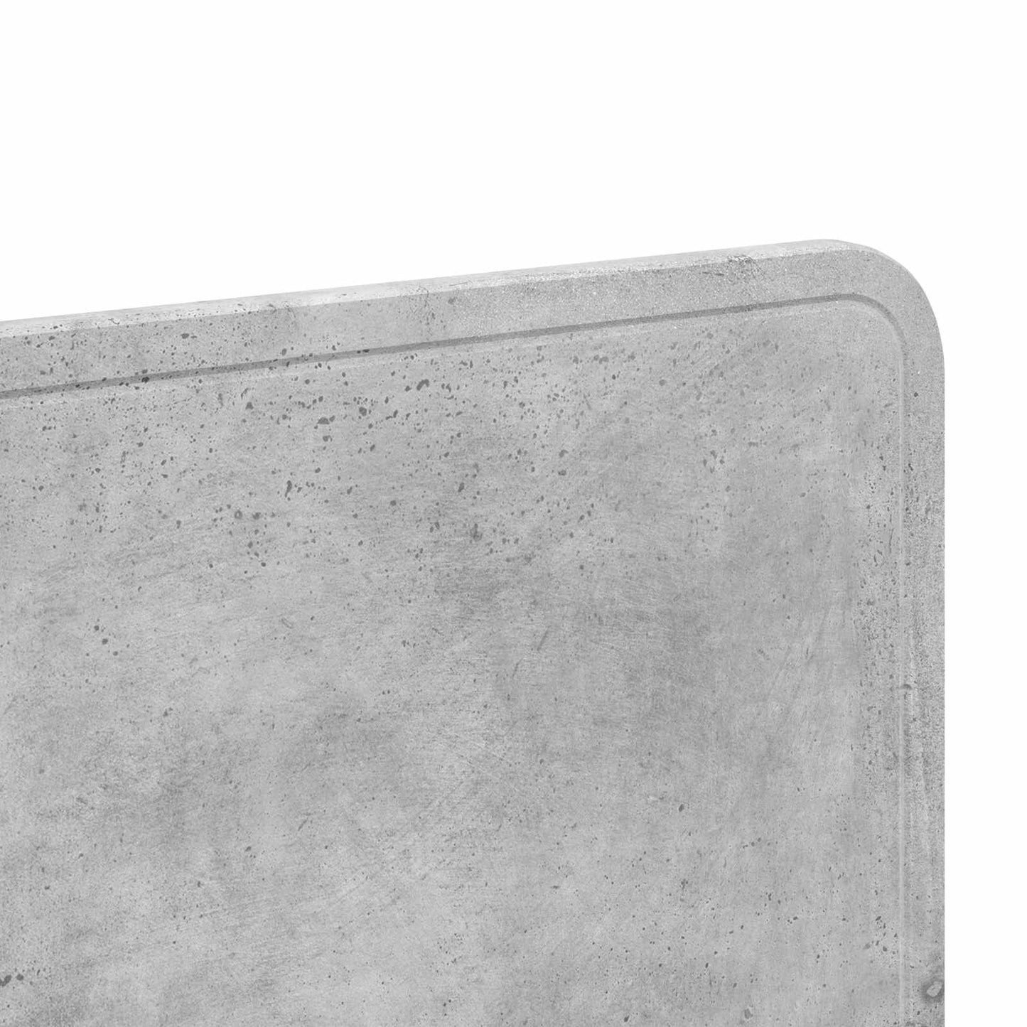 vidaXL Headboard Concrete Grey Engineered wood