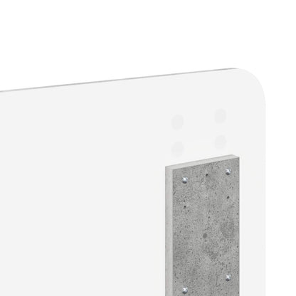 vidaXL Headboard Concrete Grey Engineered wood