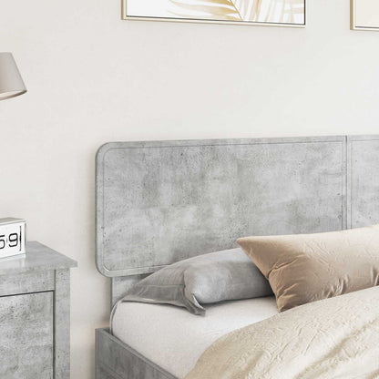 vidaXL Headboard Concrete Grey Engineered wood