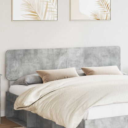 vidaXL Headboard Concrete Grey Engineered wood