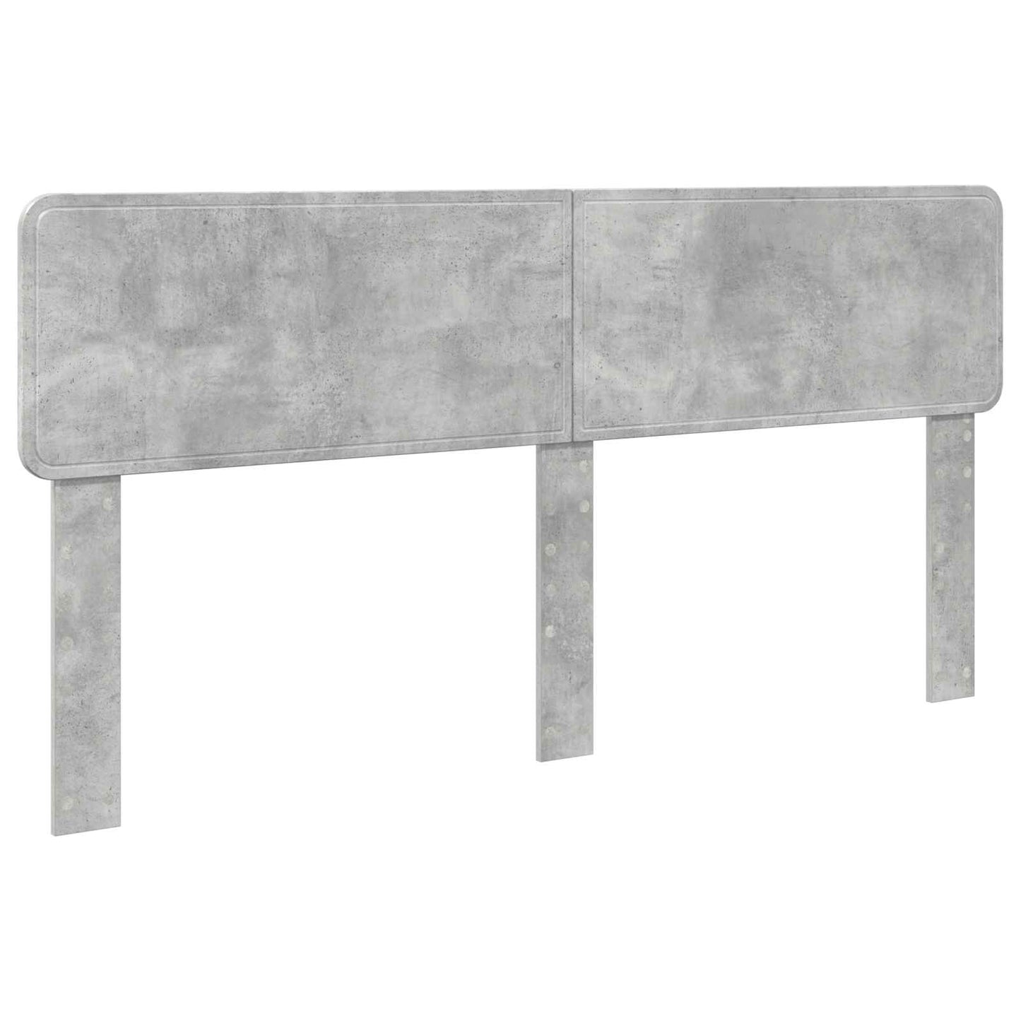 vidaXL Headboard Concrete Grey Engineered wood
