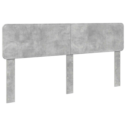 vidaXL Headboard Concrete Grey Engineered wood