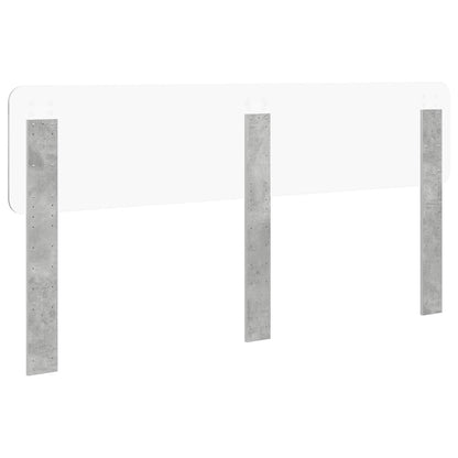 vidaXL Headboard Concrete Grey Engineered wood