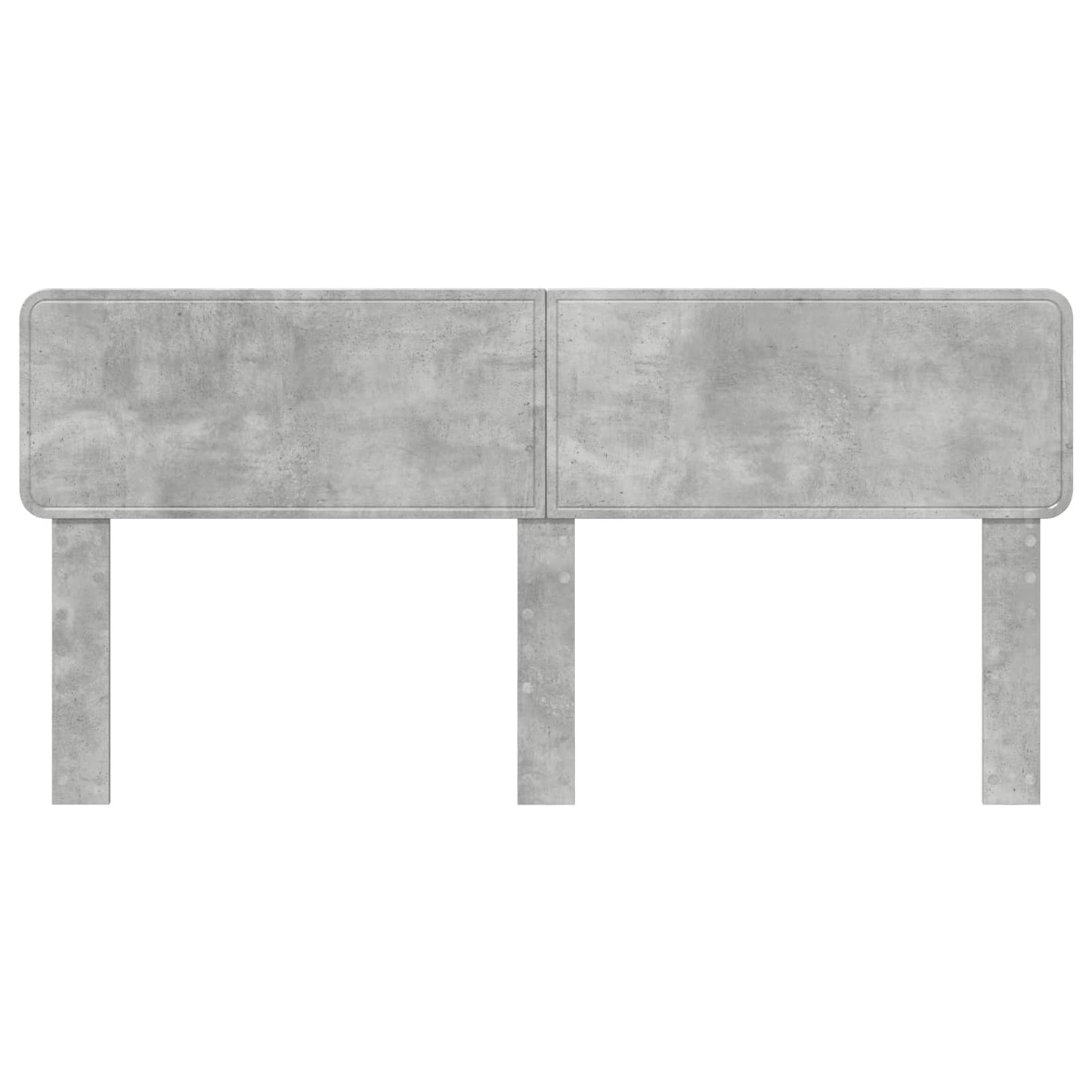 vidaXL Headboard Concrete Grey Engineered wood