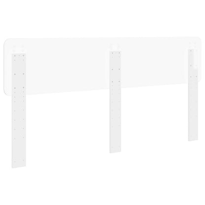 vidaXL Headboard Gloss White Engineered wood
