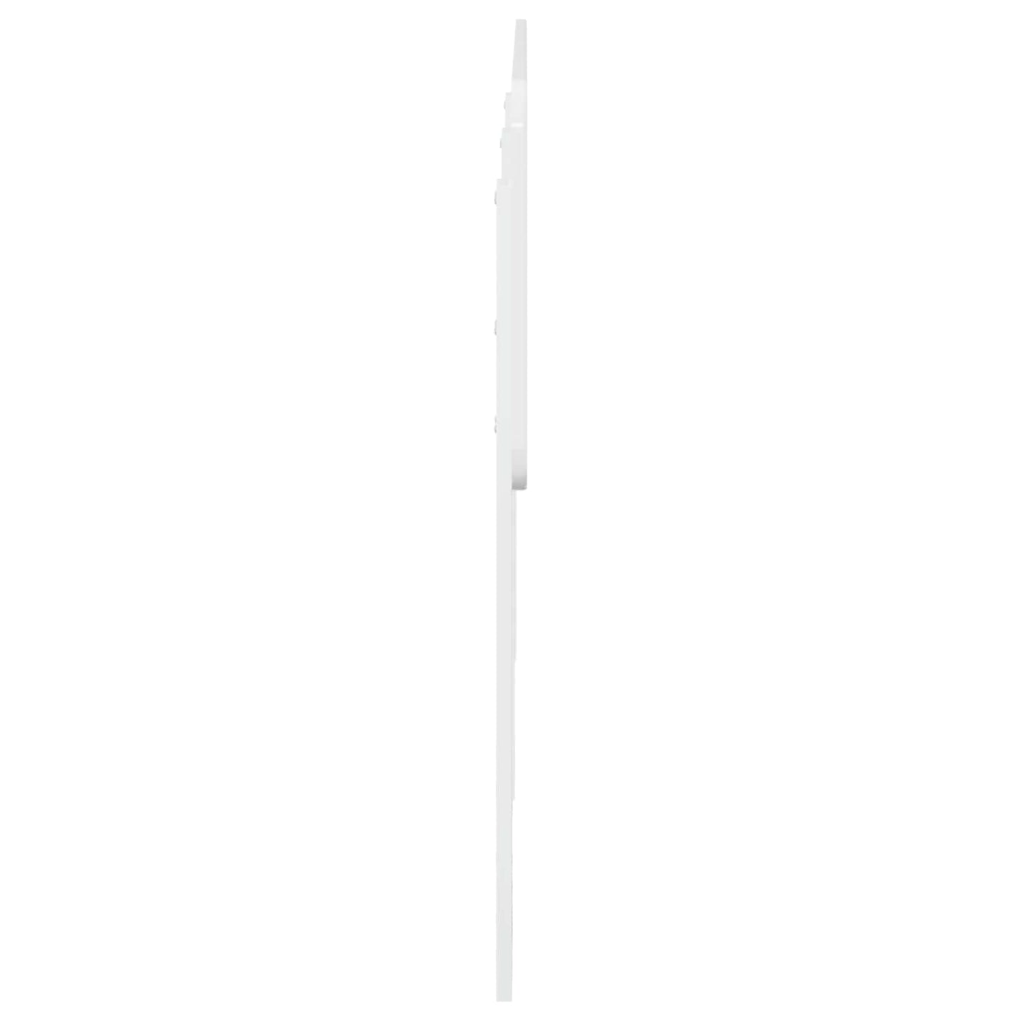 vidaXL Headboard Gloss White Engineered wood