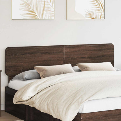 vidaXL Headboard Brown Oak Engineered wood